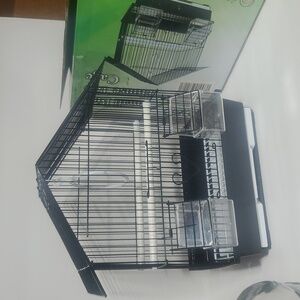 Black Small Bird Cage New